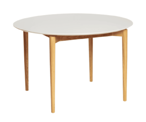 Mesa de comedor Barbara (roble/blanco)